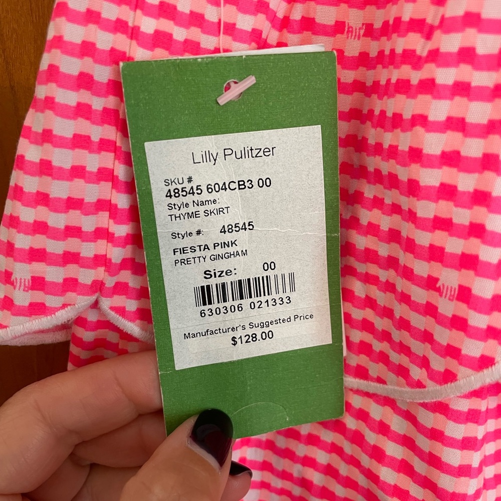 NWT Lilly Pulitzer skirt 00 - Picture 4 of 4